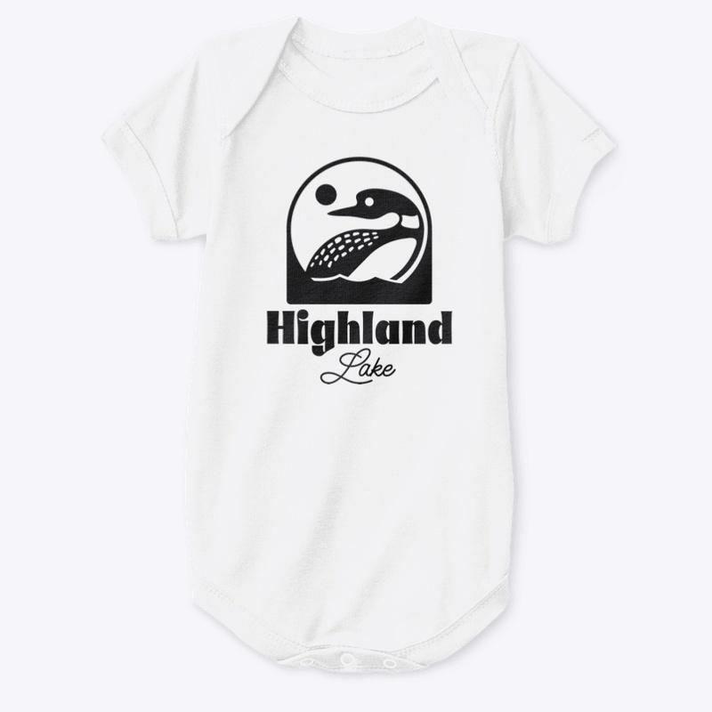 Highland Lake (black logo)