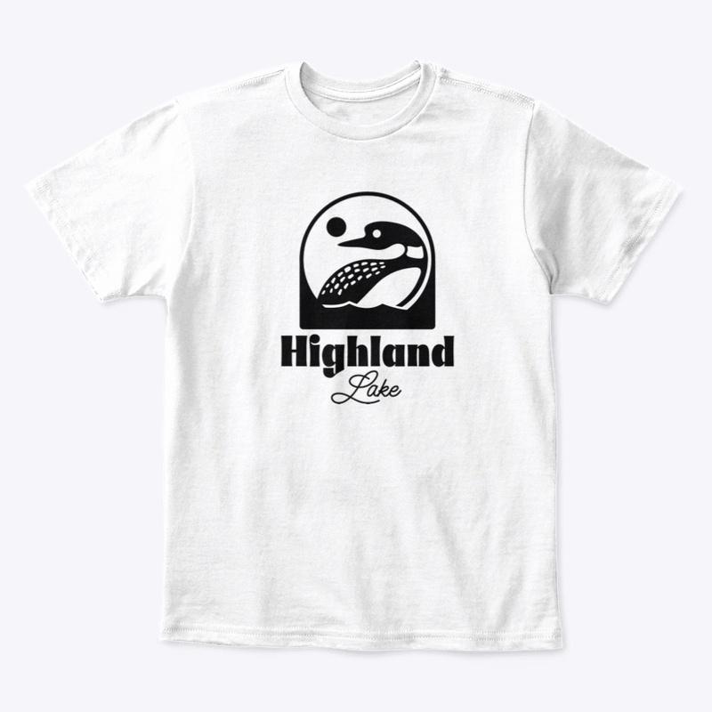 Highland Lake (black logo)