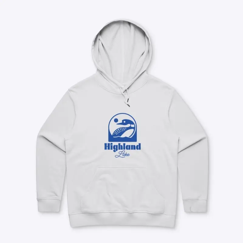 Women's Premium Hoodie (blue logo)