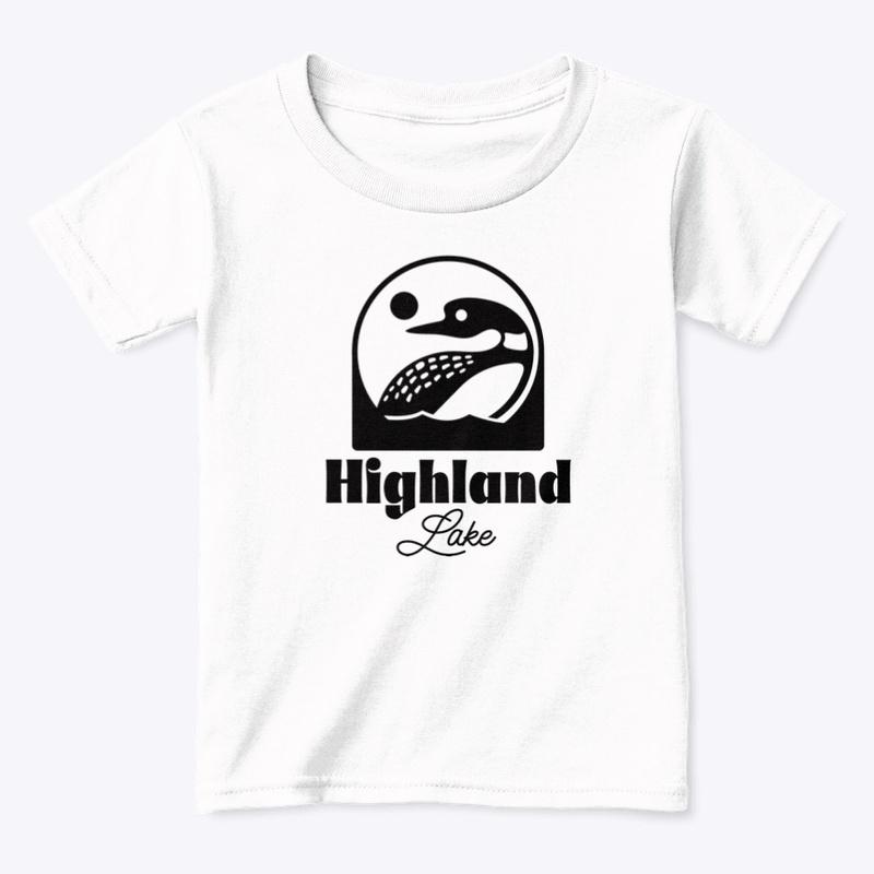 Highland Lake (black logo)