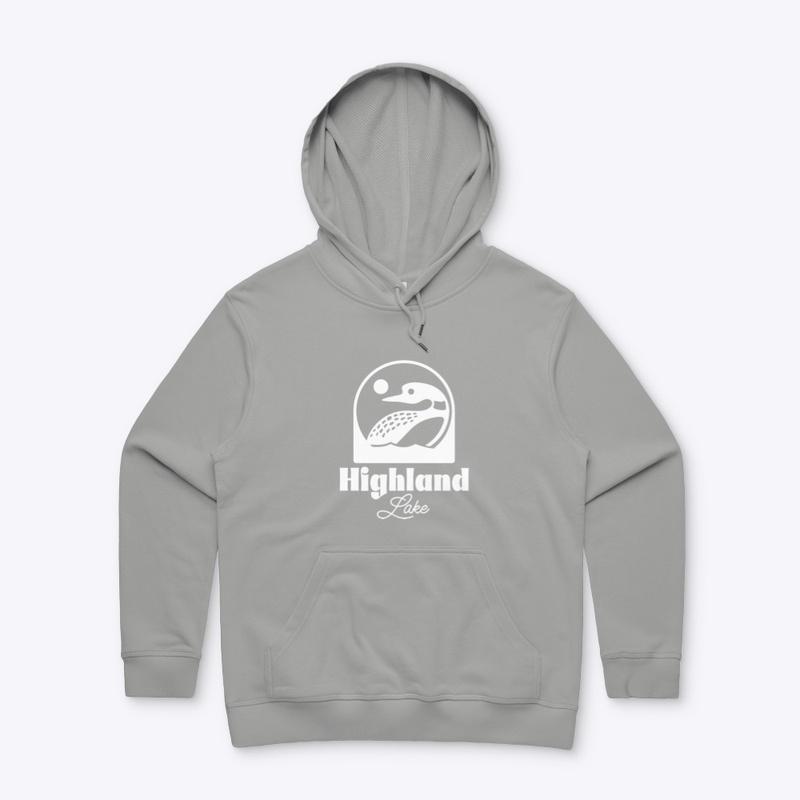 Women's Premium Hoodie (white logo)